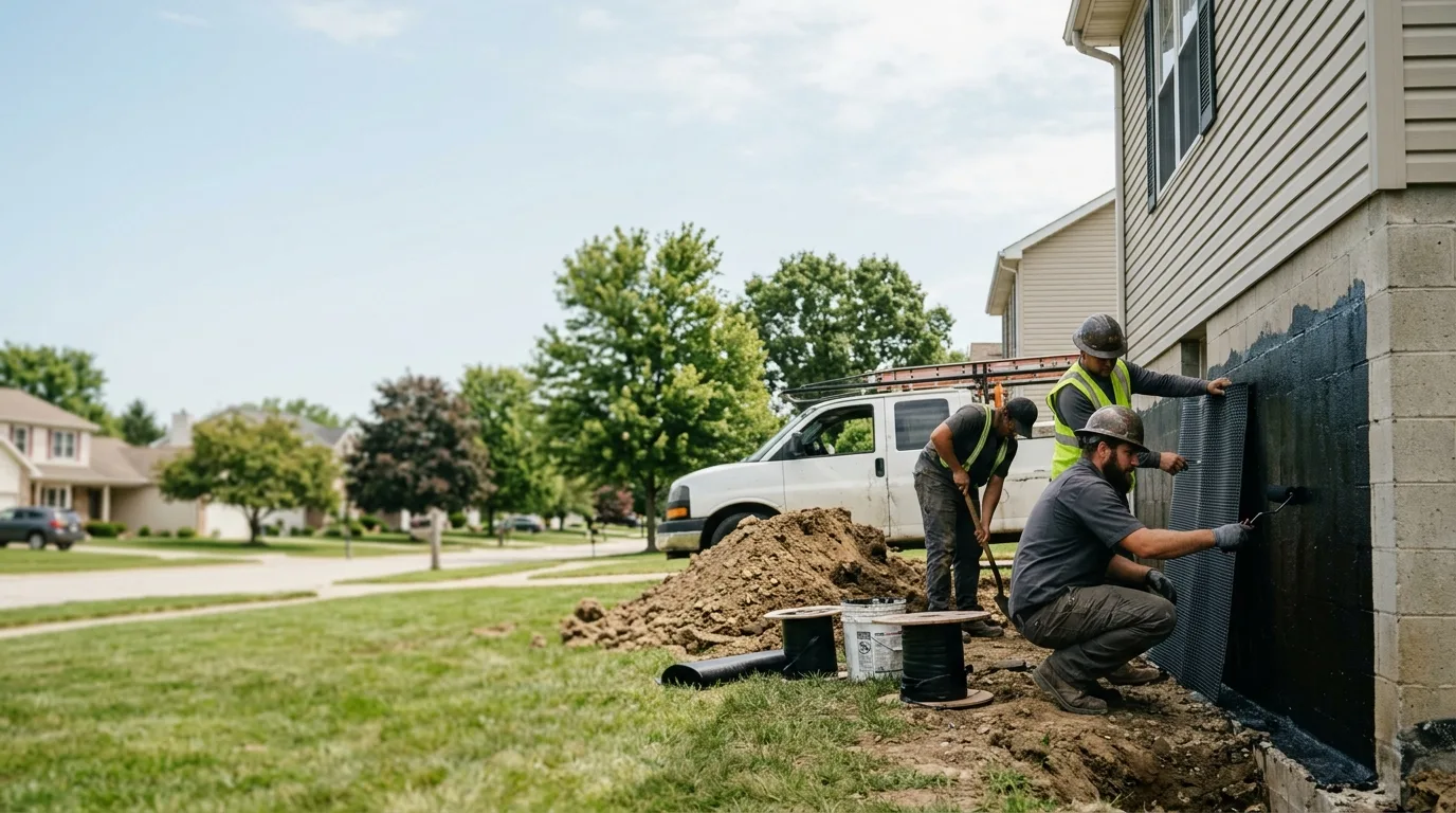 Basement Waterproofing in Edwardsville, IL near me